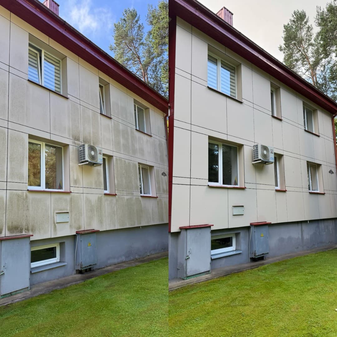 Samanų plovimas aukštu slėgiu